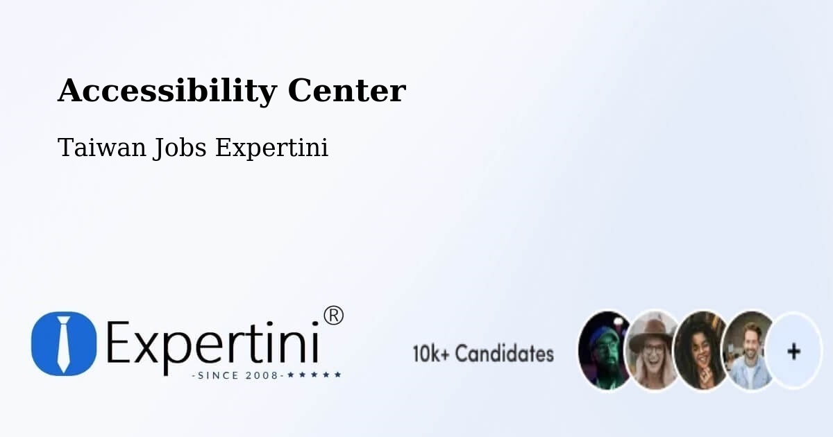 Accessibility Statement – Taitung - Taiwan Jobs Expertini